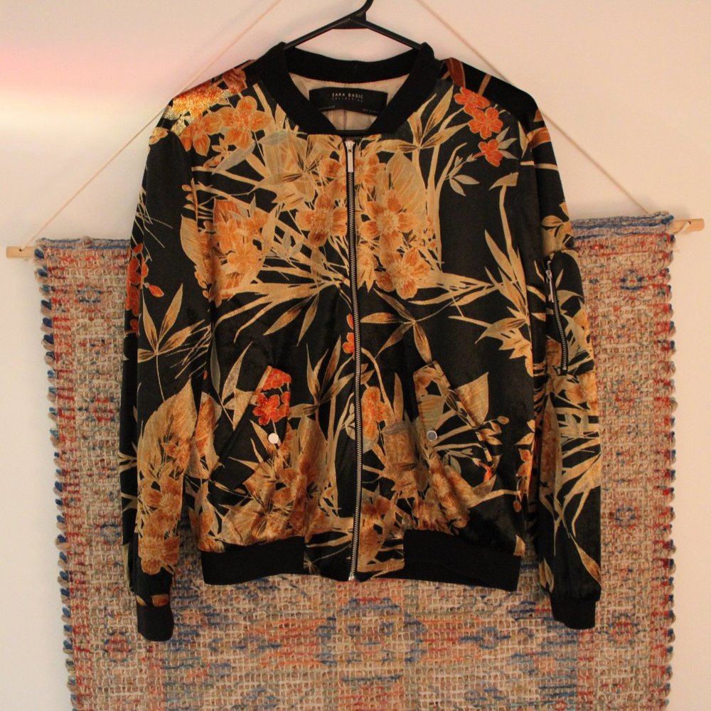 Veste fleuri